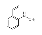 2-ethenyl-N-methyl-aniline结构式