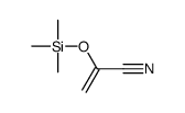 2-trimethylsilyloxyprop-2-enenitrile结构式