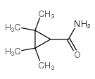 CYCLOPROPANECARBOXAMIDE, 2,2,3,3-TETRAMETHYL-结构式