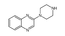 2-哌嗪-1-基-喹噁啉结构式