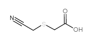 2-(Cyanomethylthio)acetic Acid Structure