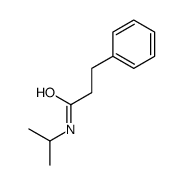 N-异丙基-3-苯基丙酰胺结构式