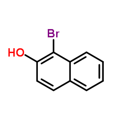 1-Bromo-2-naphthol structure