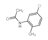 5-氯-2-甲基乙酰苯胺结构式