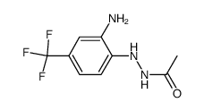 2-Acethydrazido-5-trifluoromethylanilin Structure