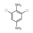 2,6-二氯-1,4-苯二胺结构式