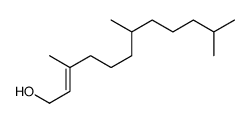 3,7,11-trimethyldodec-2-en-1-ol结构式