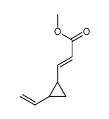 methyl 3-(2-ethenylcyclopropyl)prop-2-enoate Structure