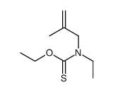 O-ethyl N-ethyl-N-(2-methylprop-2-enyl)carbamothioate Structure