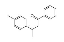 3-(4-methylphenyl)-1-phenylbutan-1-one结构式