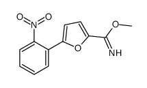 methyl 5-(2-nitrophenyl)furan-2-carboximidate Structure