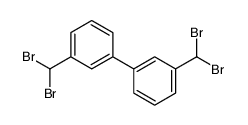 1-(dibromomethyl)-3-[3-(dibromomethyl)phenyl]benzene Structure