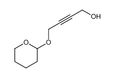 4-(oxan-2-yloxy)but-2-yn-1-ol结构式