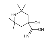 4-hydroxy-2,2,6,6-tetramethylpiperidine-4-carboxamide Structure