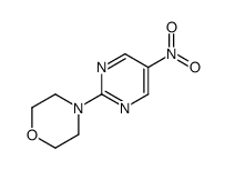 4-(5-硝基嘧啶-2-基)吗啉结构式