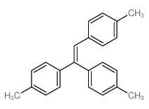 Benzene, 1,1,1-(1-ethenyl-2-ylidene)tris(4-methyl-结构式