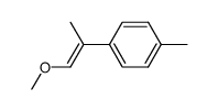 2(p-tolyl) 1-methoxy 1-propene结构式