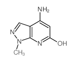 5-amino-9-methyl-2,8,9-triazabicyclo[4.3.0]nona-1,4,6-trien-3-one Structure