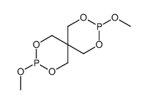3,5-Dimethoxy-2,4,8,10-tetraoxa-3,9-diphosphaspiro[5.5]undecane Structure