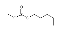 methyl pentyl sulfite Structure