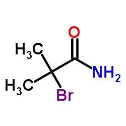 2-溴异丁酰胺结构式