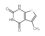 5-甲基-噻吩并[2,3-d]嘧啶-2,4(1h,3h)-二酮结构式