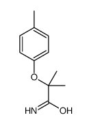 2-methyl-2-(4-methylphenoxy)propanamide结构式
