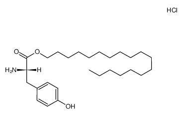 stearyl tyrosine hydrochloride Structure