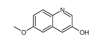 3-Quinolinol, 6-Methoxy-结构式