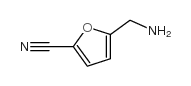5-(氨基甲基)呋喃-2-甲腈结构式