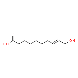 10-hydroxy-8-decenoic acid结构式