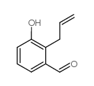 2-烯丙基-3-羟基苯甲醛结构式