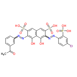 偶氮氯膦mA结构式