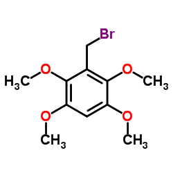 3-(Bromomethyl)-1,2,4,5-tetramethoxybenzene结构式