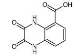 2,3-二氧代-1,2,3,4-四氢喹噁啉-5-羧酸结构式