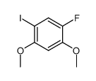 1-fluoro-5-iodo-2,4-dimethoxybenzene结构式