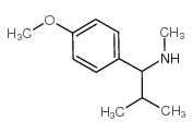 1-(4-甲氧基苯基)-n,2-二甲基-1-丙胺结构式