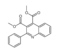 dimethyl 2-phenylquinoline-3,4-dicarboxylate Structure