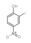 2-碘-4-硝基苯酚结构式