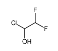 1-chloro-2,2-difluoroethanol结构式