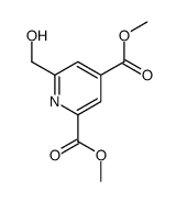 dimethyl 6-(hydroxymethyl)pyridine-2,4-dicarboxylate结构式