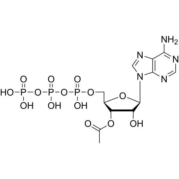 3′-Acetate-ATP结构式