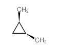 Cyclopropane,1,2-dimethyl-, (1R,2S)-rel- Structure