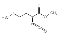 (S)-(-)-2-异氰酰基-4-(甲硫基)丁酸甲酯结构式