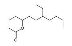 6-ethyldecan-3-yl acetate结构式
