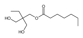 2,2-bis(hydroxymethyl)butyl heptanoate Structure