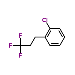 1-Chloro-2-(3,3,3-trifluoropropyl)benzene Structure