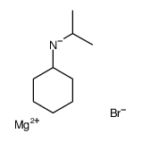 magnesium,cyclohexyl(propan-2-yl)azanide,bromide Structure