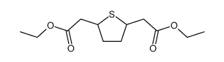Thiophan-2,5-diessigsaeurediethylester Structure