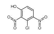 3-chloro-2,4-dinitro-phenol Structure